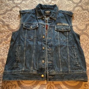 Harley Davidson Denim Vest